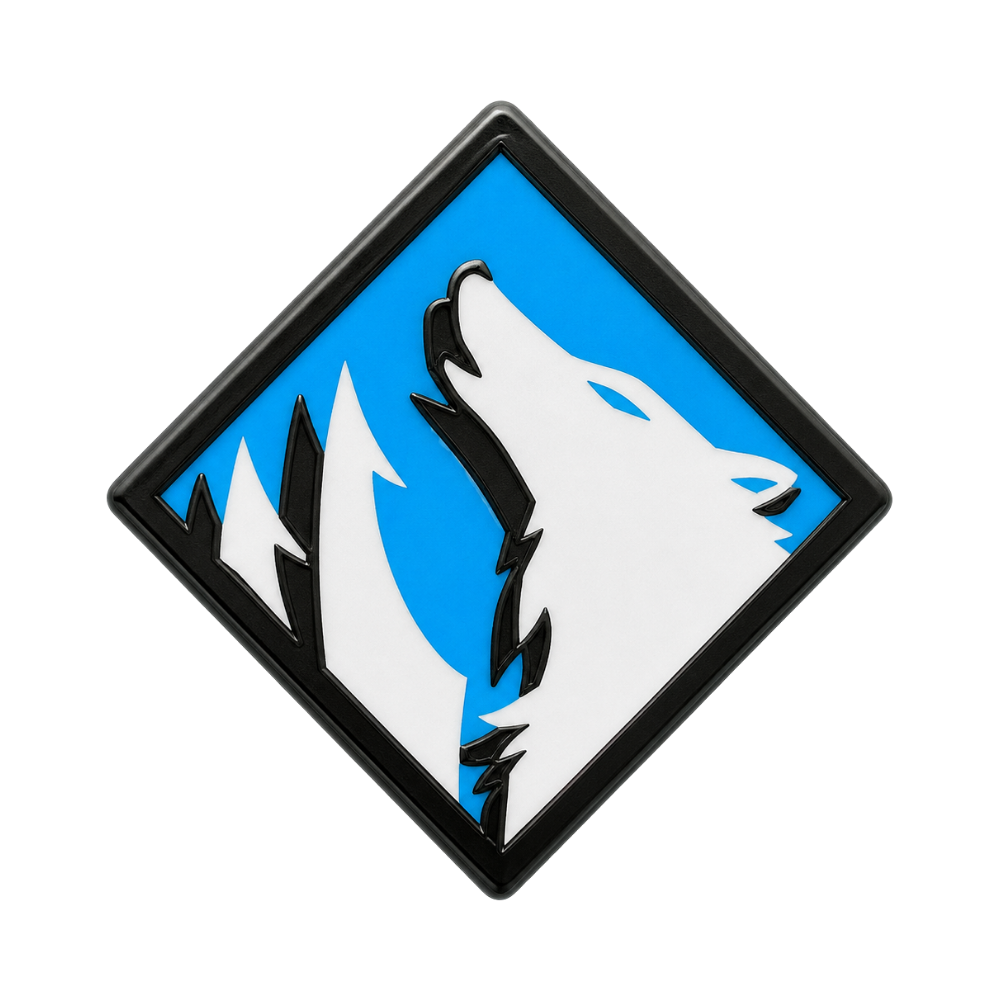 Faction Pin Badge / White Fang