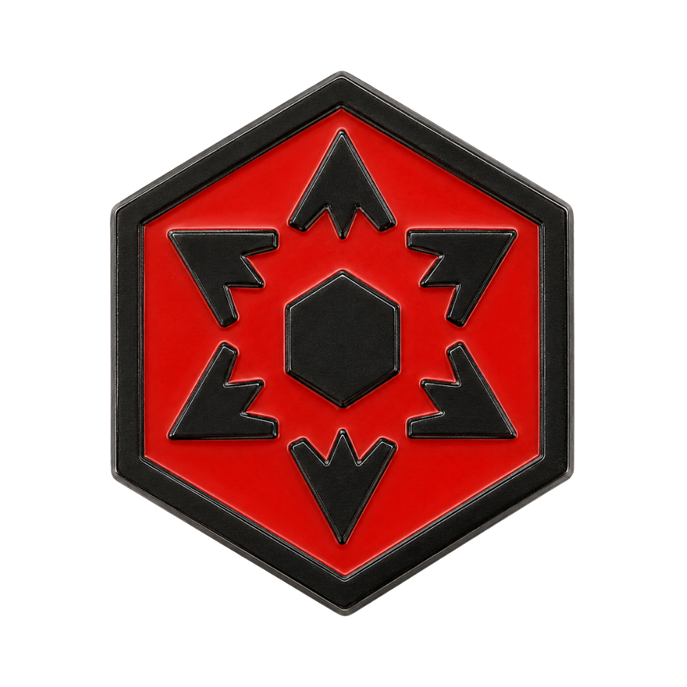 Faction Pin Badge / Obsidiol